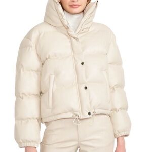 En Saison Cream Puffer Jacket